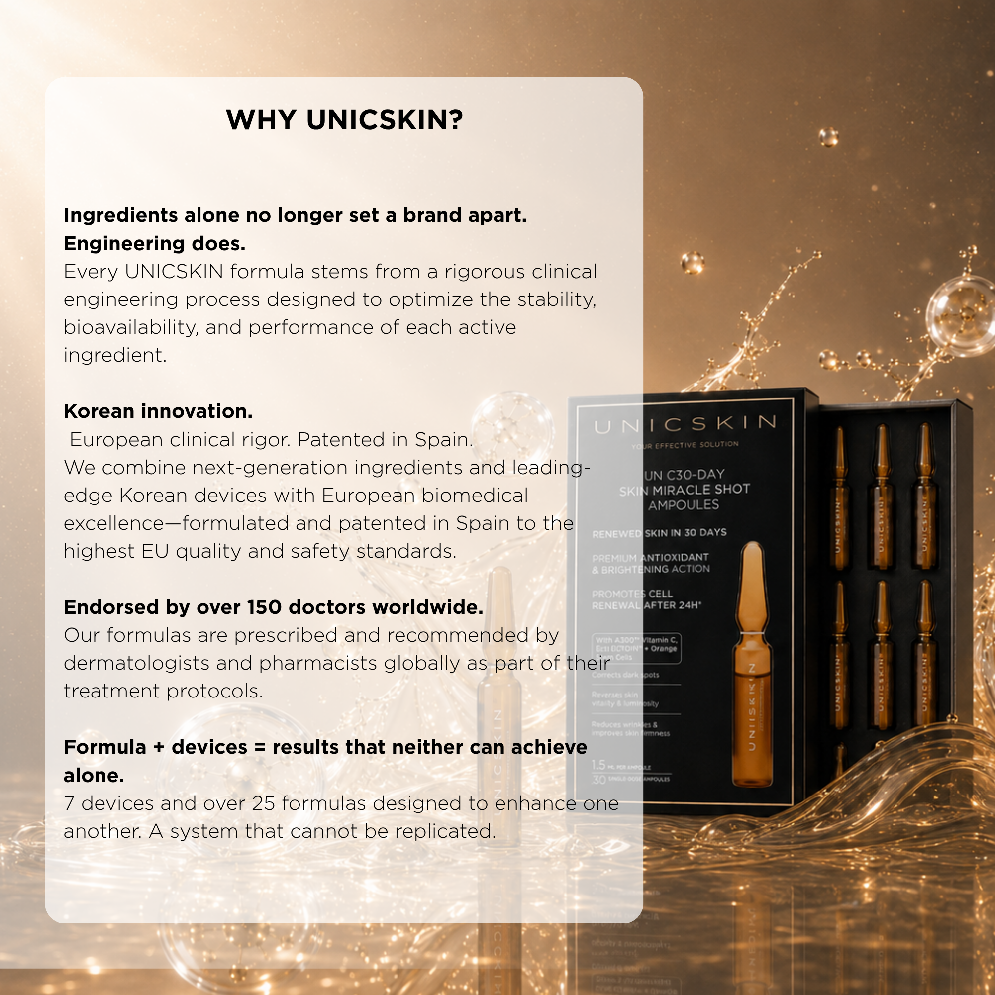 UNIC30-DAY SKIN MIRACLE SHOT