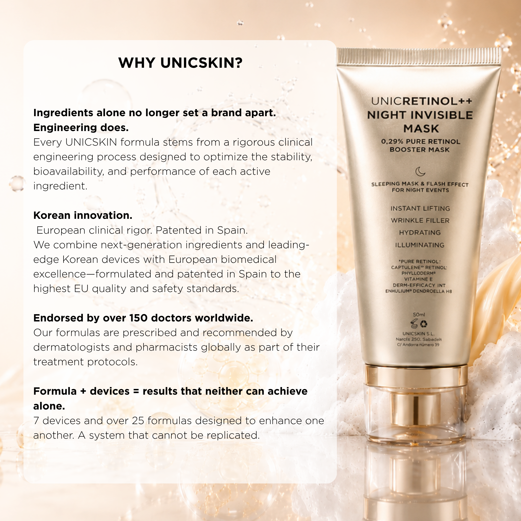 UNICRETINOL++ INVISIBLE NIGHT MASK