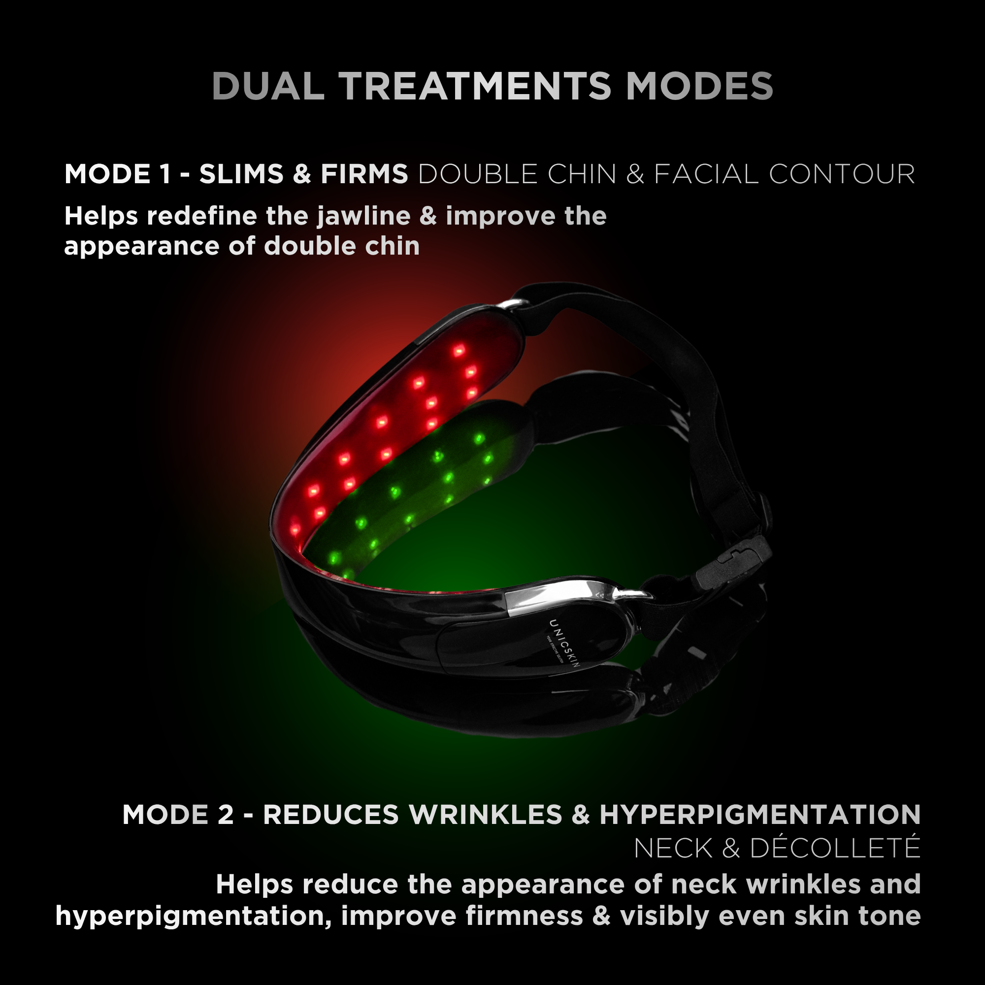 UNICLED NECK & CHIN MASK 5.0