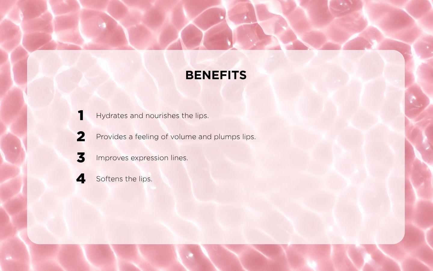UNICCOLLAGEN VOLUME LIP MASK