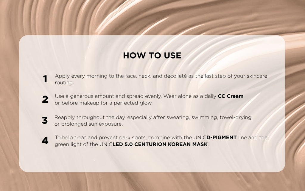 UNICSUN+ DARK SPOT CONTROL SUNCARE & TREATMENT TINTED CREAM (Natural Glow)
